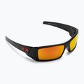 Occhiali da sole Oakley Gascan nero lucido/rubino Prizm
