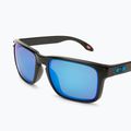 Occhiali da sole Oakley Holbrook nero lucido/prisma zaffiro 5