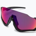 Occhiali da sole Oakley Flight Jacket nero opaco/prizm road 4