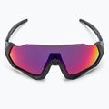 Occhiali da sole Oakley Flight Jacket nero opaco/prizm road 5