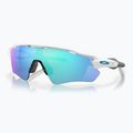 Occhiali da sole Oakley Radar EV Path bianco lucido/prisma zaffiro