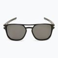 Occhiali da sole Oakley Latch Beta nero opaco/grigio prismatico 3