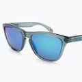 Occhiali da sole polarizzati Oakley Frogskins crystal black/prizm sapphire 5