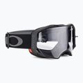 Occhiali da ciclismo Oakley Airbrake MTB nero canna di fucile/prizm a bassa luminosità