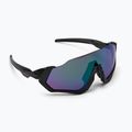 Occhiali da sole Oakley Flight Jacket acciaio opaco/prizm road jade