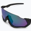 Occhiali da sole Oakley Flight Jacket acciaio opaco/prizm road jade 3