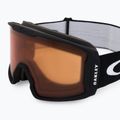 Occhiali da sci Oakley Line Miner L nero opaco/prizm snow persimmon 5