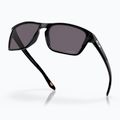 Occhiali da sole Oakley Sylas nero lucido/grigio prismatico 4