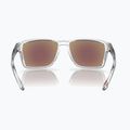 Occhiali da sole Oakley Sylas lucidati in zaffiro trasparente/prismatico 9