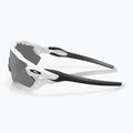 Occhiali da sole polarizzati Oakley Radar EV Path bianco lucido/nero prizm 3