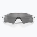 Occhiali da sole polarizzati Oakley Radar EV Path bianco lucido/nero prizm 5