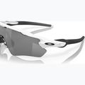 Occhiali da sole polarizzati Oakley Radar EV Path bianco lucido/nero prizm 6