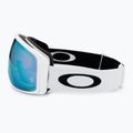 Occhiali da sci Oakley Flight Tracker M bianco opaco/prizm neve zaffiro iride 4