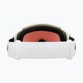 Occhiali da sci Oakley Flight Tracker M bianco opaco/prizm neve zaffiro iride 7