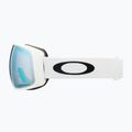 Occhiali da sci Oakley Flight Tracker M bianco opaco/prizm neve zaffiro iride 8