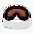 Occhiali da sci Oakley Flight Deck M bianco opaco/prizm snow sapphire iridium 3