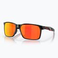 Occhiali da sole polarizzati Oakley Portal X nero lucido/prizm rubino 6