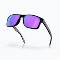 Occhiali da sole Oakley Holbrook nero opaco/viola di Przm 4