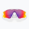 Occhiali da sole Oakley Jawbreaker bianco lucido/prizm road 5