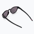 Occhiali da sole Oakley Latch nero opaco/grigio prismatico 2