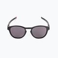 Occhiali da sole Oakley Latch nero opaco/grigio prismatico 3