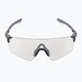 Occhiali da sole Oakley Evzero Blades nero opaco/nero trasparente fotocromatico 3