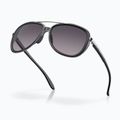 Occhiali da sole Oakley Split Time in velluto nero/grigio Prizm sfumato 4