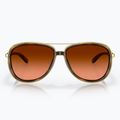 Occhiali da sole Oakley Split Time marrone tartaruga/prizm marrone sfumato da donna 7