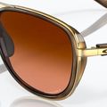 Occhiali da sole Oakley Split Time marrone tartaruga/prizm marrone sfumato da donna 11