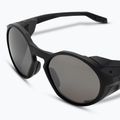Occhiali da sole polarizzati Oakley Clifden nero opaco/nero Prizm 5