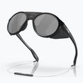 Occhiali da sole polarizzati Oakley Clifden nero opaco/nero Prizm 9
