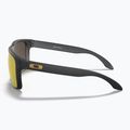 Occhiali da sole Oakley Holbrook XL nero opaco/prizm 24k polarizzati 8