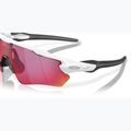 Oakley Radar EV XS Path occhiali da sole per bambini bianco opaco/prizm road 6