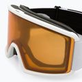 Occhiali da sci Oakley Target Line L bianco opaco/persimone 5