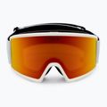 Occhiali da sci Oakley Target Line L bianco opaco/ iridium fuoco 2