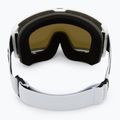 Occhiali da sci Oakley Target Line M bianco opaco/iridio fuoco 3