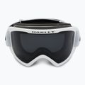 Occhiali da sci Oakley O-Frame 2.0 Pro M bianco opaco/grigio scuro 2