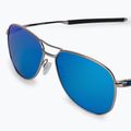 Occhiali da sole Oakley Contrail cromo satinato/ zaffiro Prizm 5