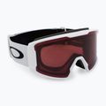 Occhiali da sci Oakley Line Miner L bianco opaco/prizm granato