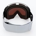 Occhiali da sci Oakley Flight Deck L bianco opaco/primo oro rosa iridium 3
