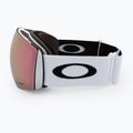 Occhiali da sci Oakley Flight Deck L bianco opaco/primo oro rosa iridium 4