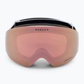 Occhiali da sci Oakley Flight Deck M bianco opaco/primo oro rosa iridium 2