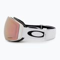 Occhiali da sci Oakley Flight Deck M bianco opaco/primo oro rosa iridium 4
