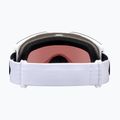 Occhiali da sci Oakley Fall Line M bianco opaco/prizm oro rosa 7