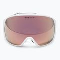 Occhiali da sci Oakley Flight Tracker L bianco opaco/primo oro rosa iridium 2