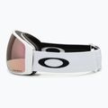 Occhiali da sci Oakley Flight Tracker L bianco opaco/primo oro rosa iridium 4