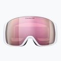 Occhiali da sci Oakley Flight Tracker L bianco opaco/primo oro rosa iridium 2