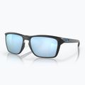 Occhiali da sole Oakley Sylas nero opaco/prizm deep water polarizzati 5
