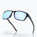 Occhiali da sole Oakley Sylas nero opaco/prizm deep water polarizzati 8