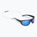 Occhiali da sole Oakley Split Shot nero opaco/zaffiro polarizzato